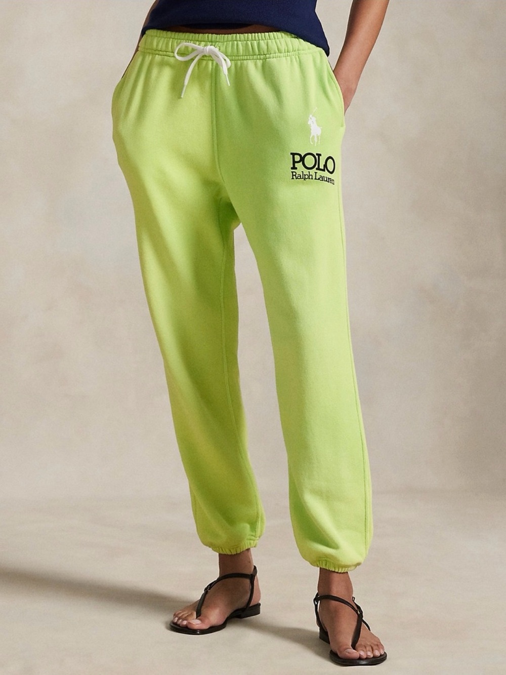 Polo by Ralph Lauren Lime Green Logo Sweatpants